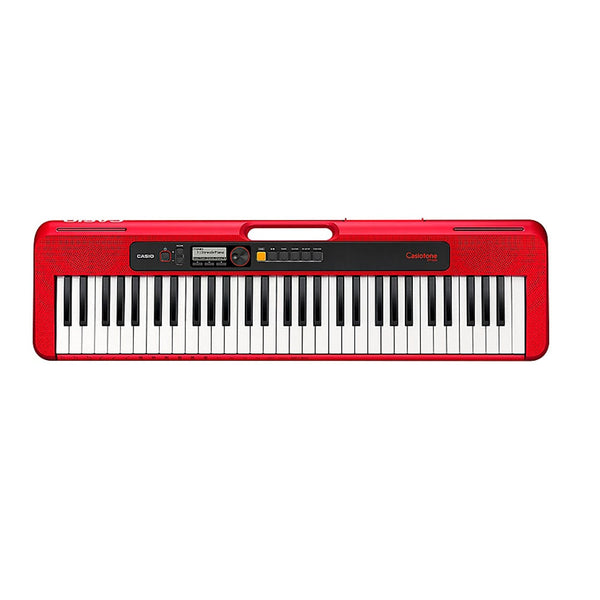 Casio CT-S200 Red 61-Key USB Portable Keyboard-Keyboards-Casio- Hermes Music