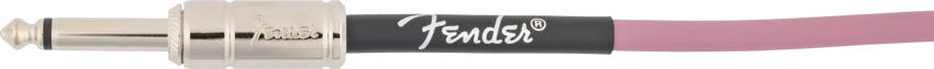 Fender Contour Series 10ft Instrument Cable in Burgundy Mist