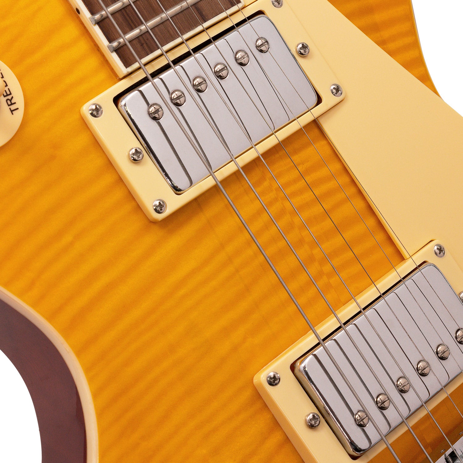 Babilon Cosmos Series Electric Guitar in Amber With Case-Electric Guitar-Babilon-Hermes Music