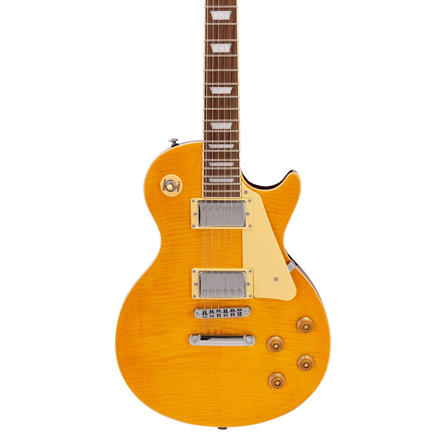 Babilon Cosmos Series Electric Guitar in Amber With Case-Electric Guitar-Babilon-Hermes Music