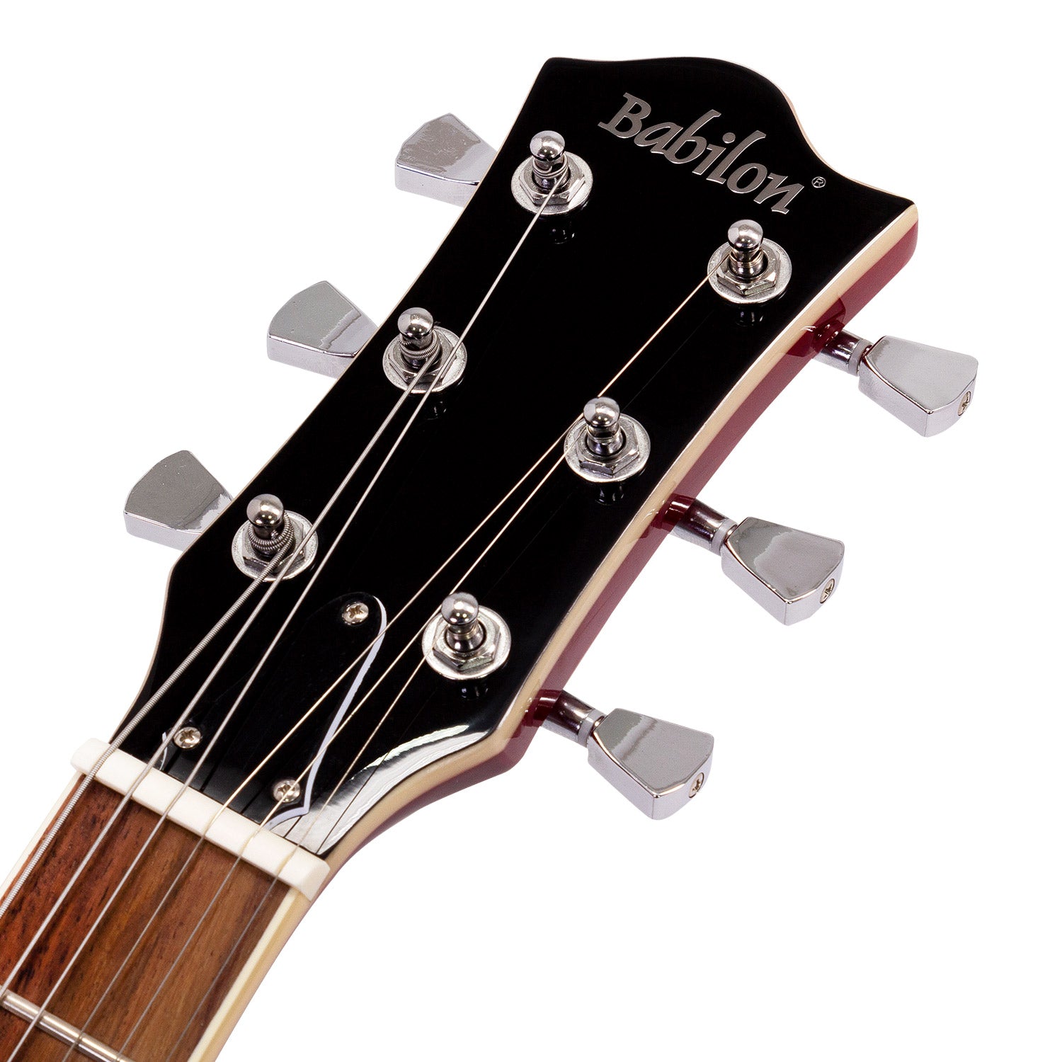 Babilon Cosmos Series Electric Guitar Wine Red with Case-Electric Guitar-Babilon-Hermes Music