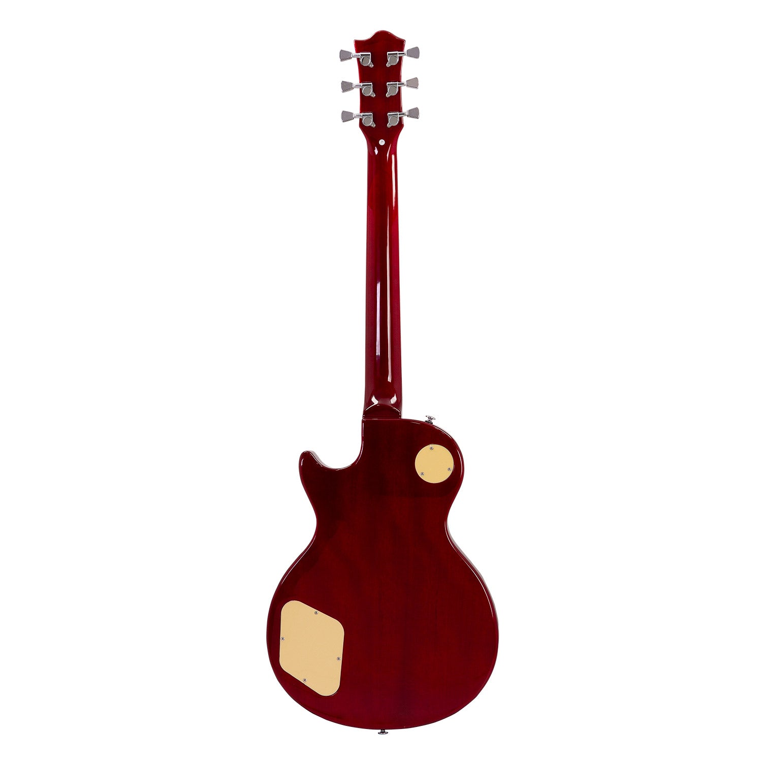 Babilon Cosmos Series Electric Guitar Wine Red with Case-Electric Guitar-Babilon-Hermes Music