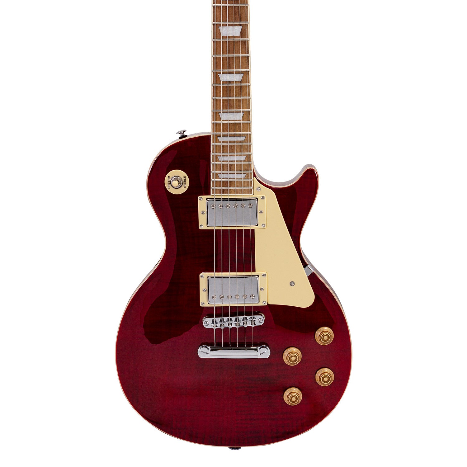 Babilon Cosmos Series Electric Guitar Wine Red with Case-Electric Guitar-Babilon-Hermes Music