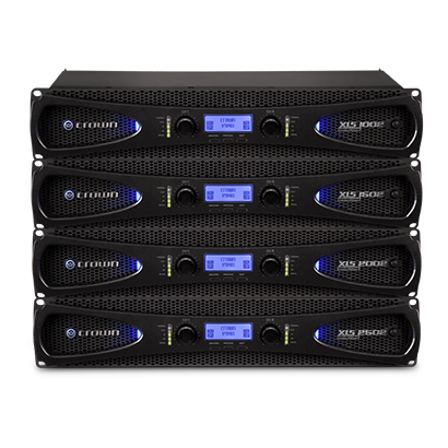 Crown XLS1002 Two Channel Power Amplifier-amplifier-Crown- Hermes Music