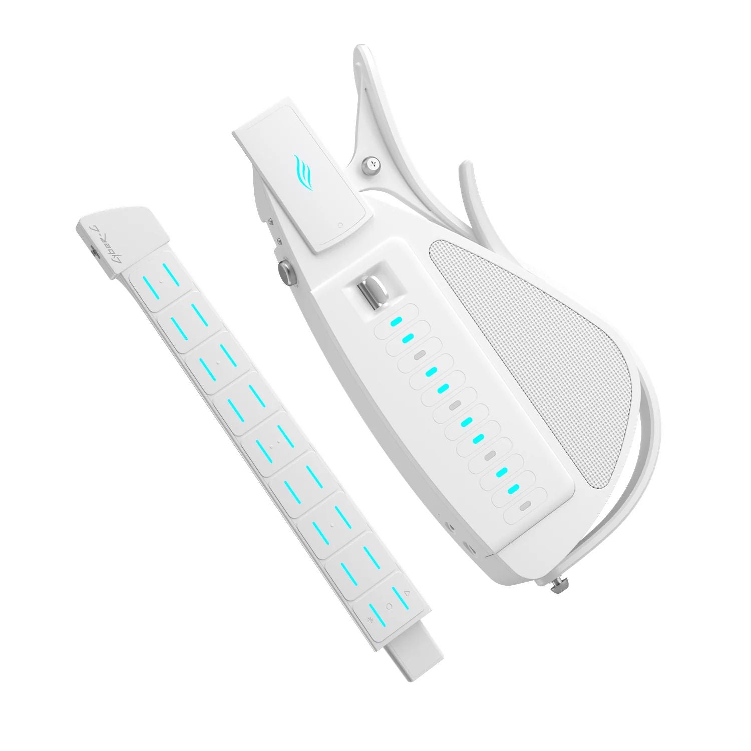 Enya Music Cyber-G Paddle Guitar in White