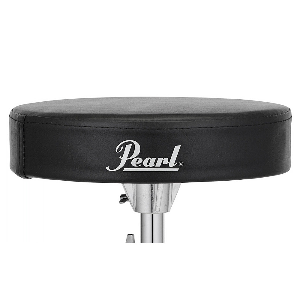 Pearl Drums D-50 Round Cushion Double Braced Throne-accessories-Pearl Drums-Hermes Music