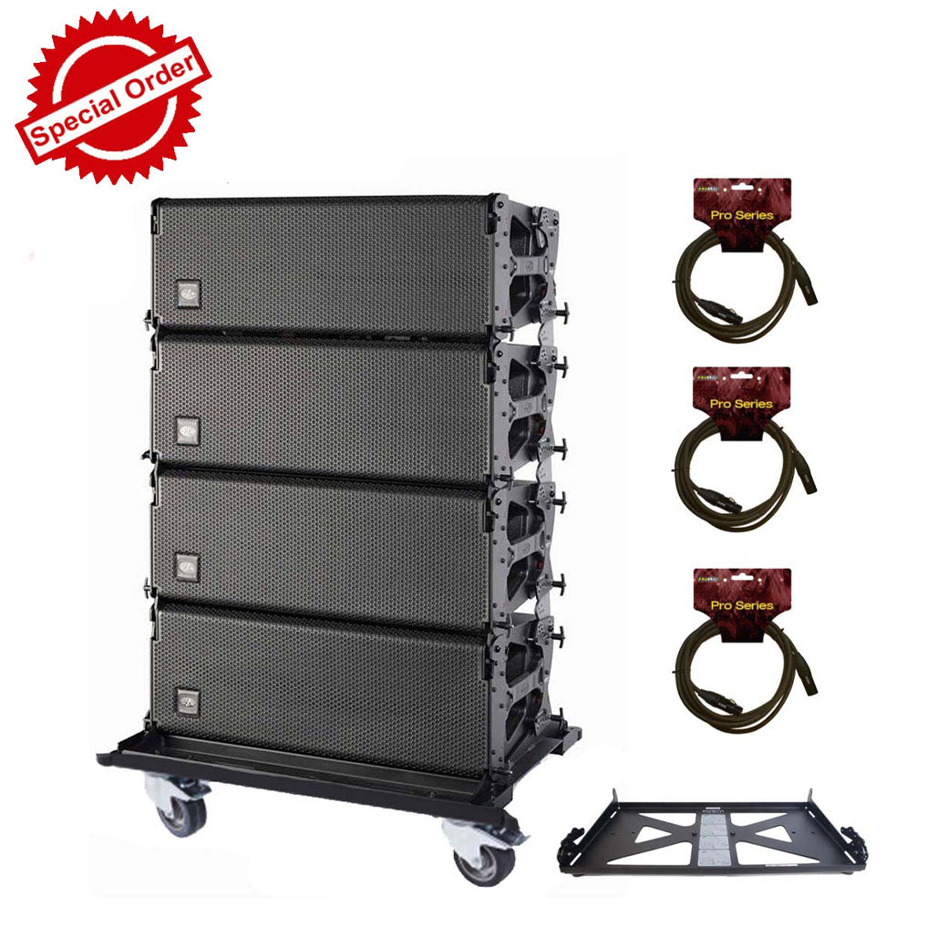 DAS Audio EVENT-210A Bundle with Stacking Bracket and Dolly-bundle-Das Audio- Hermes Music