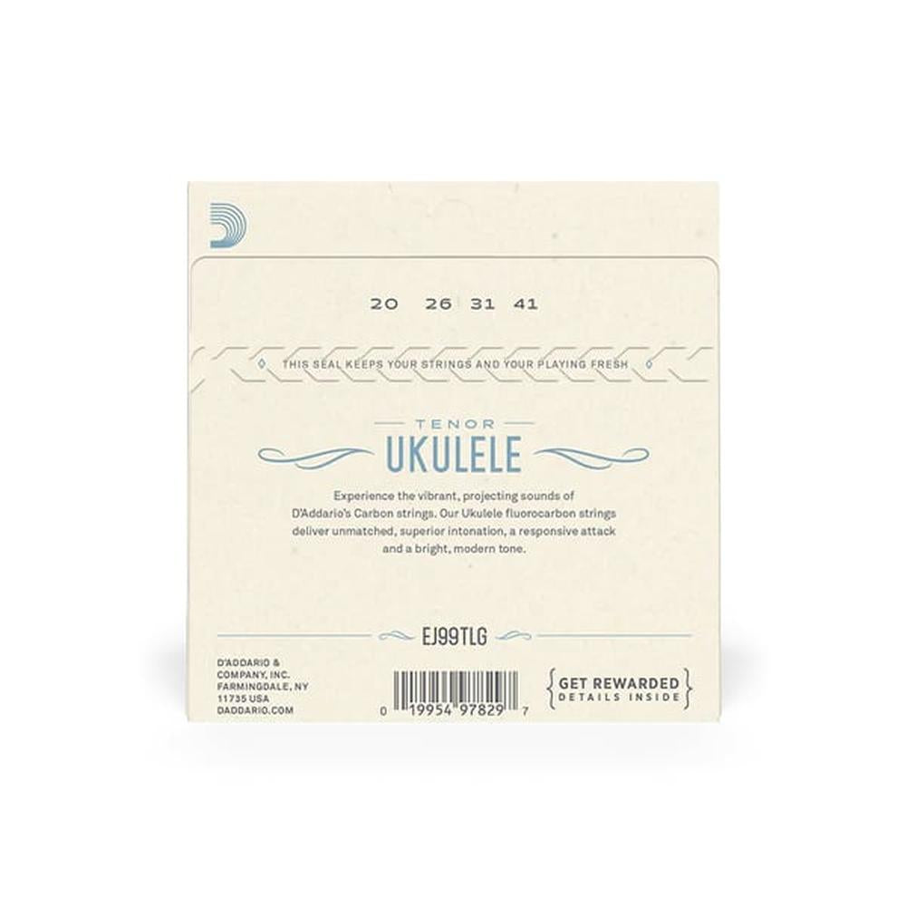 D’Addario EJ99TLG Tenor Low-G Ukulele Strings