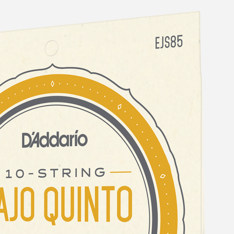 D'Addario EJS85 Bajo Quinto 10-String Set-accessories-Daddario- Hermes Music