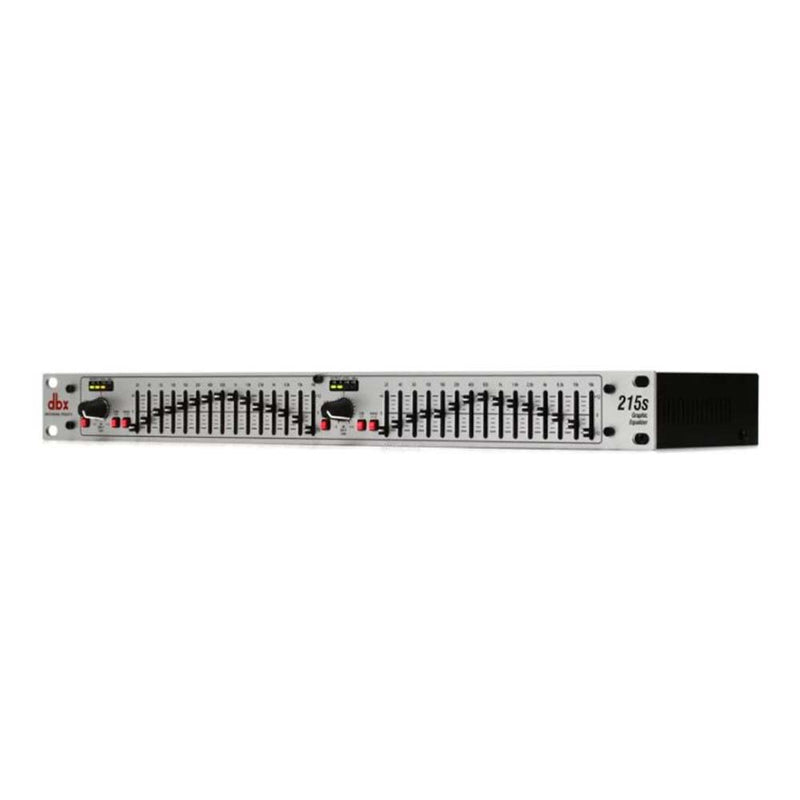 DBX 215s Dual 15-band Graphic Equalizer-controller-DBX Pro- Hermes Music