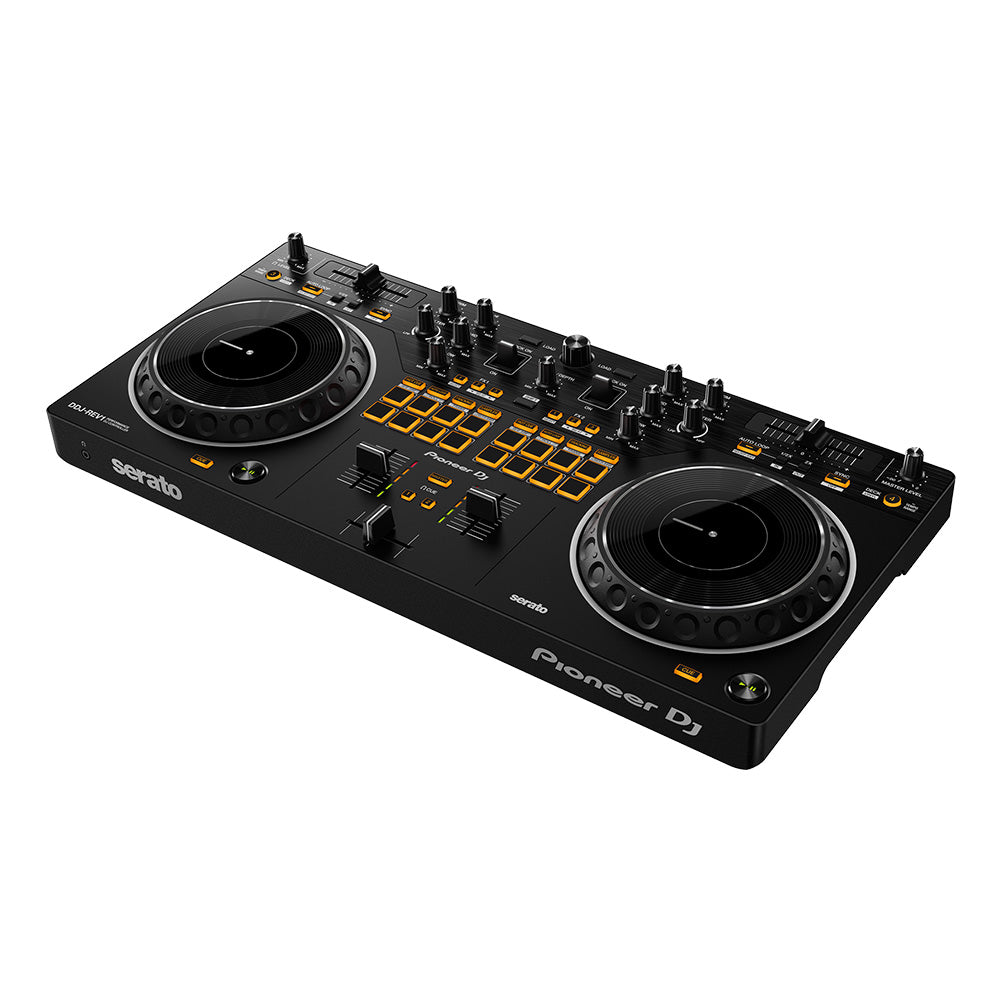 Pioneer DDJ-REV1 Scratch Style 2-Channel DJ Controller for Serato DJ-dj controller-Pioneer-Hermes Music