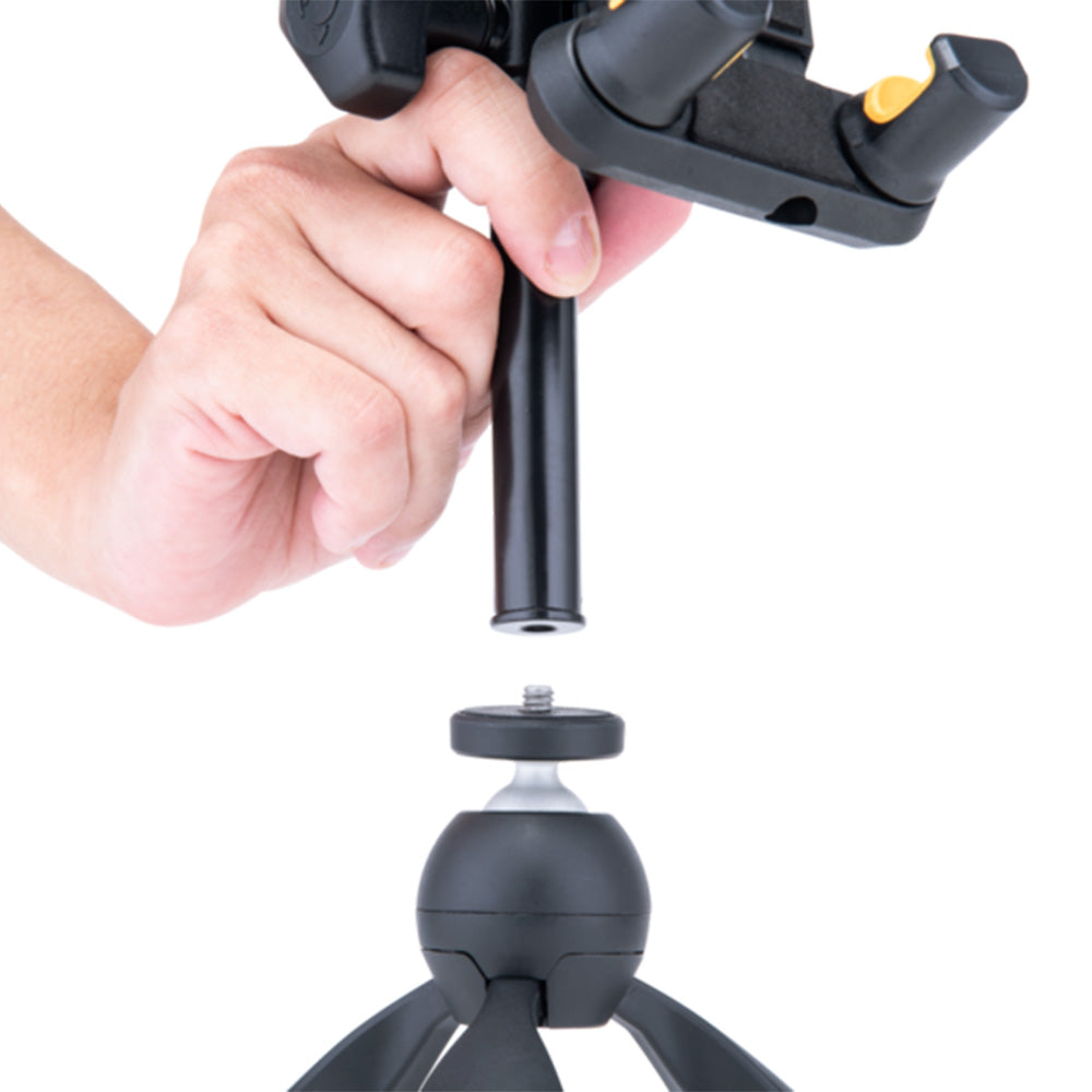 Hercules DG307B Adaptive 2 in 1 Smartphone and Tablet Holder-accessories-Hercules-Hermes Music