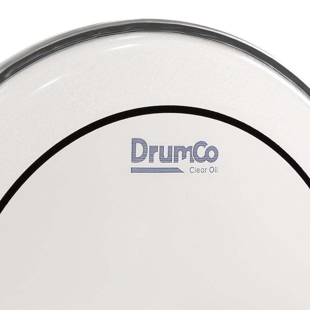 DrumCo DR-10CDPO 10" Clear Double Ply Oil Drum Head-accessories-Drumco-Hermes Music