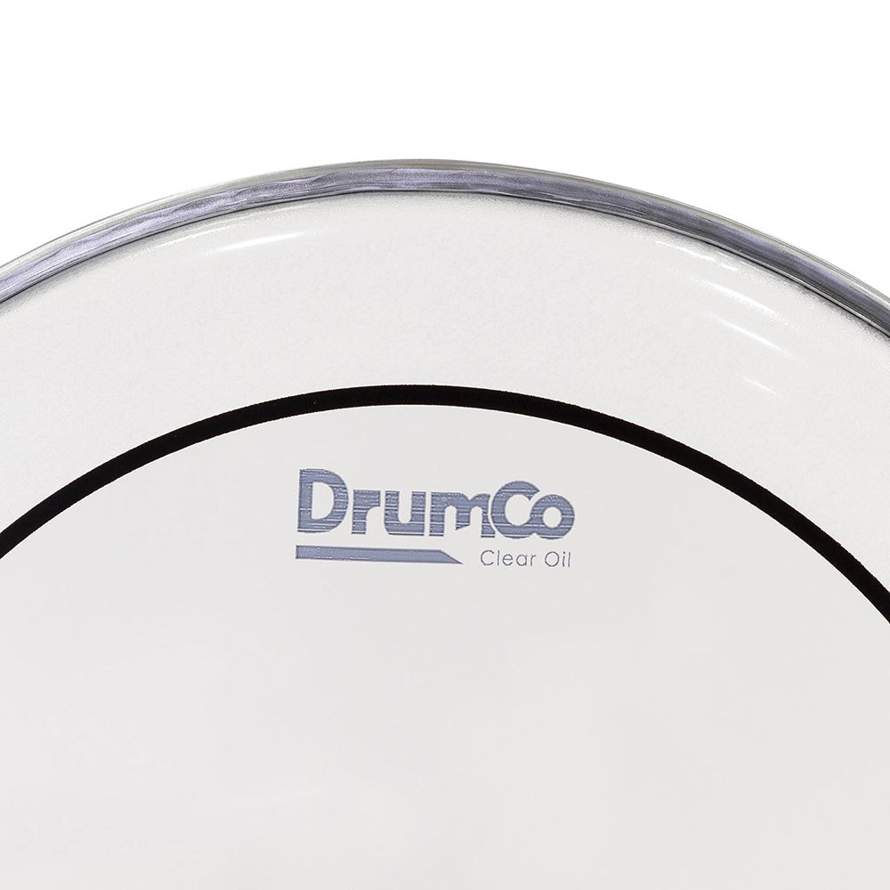 DrumCo DR-10CDPO 10" Clear Double Ply Oil Drum Head-accessories-Drumco-Hermes Music