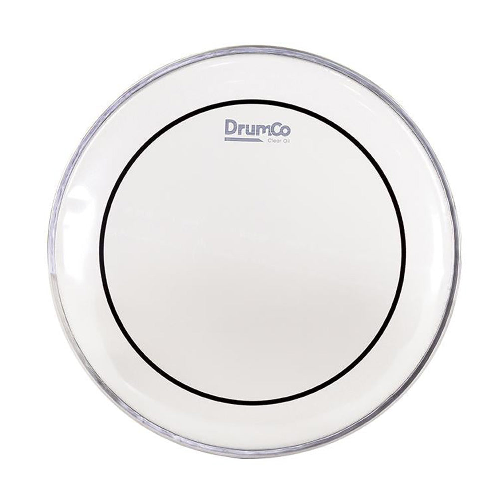 DrumCo DR-10CDPO 10" Clear Double Ply Oil Drum Head-accessories-Drumco-Hermes Music