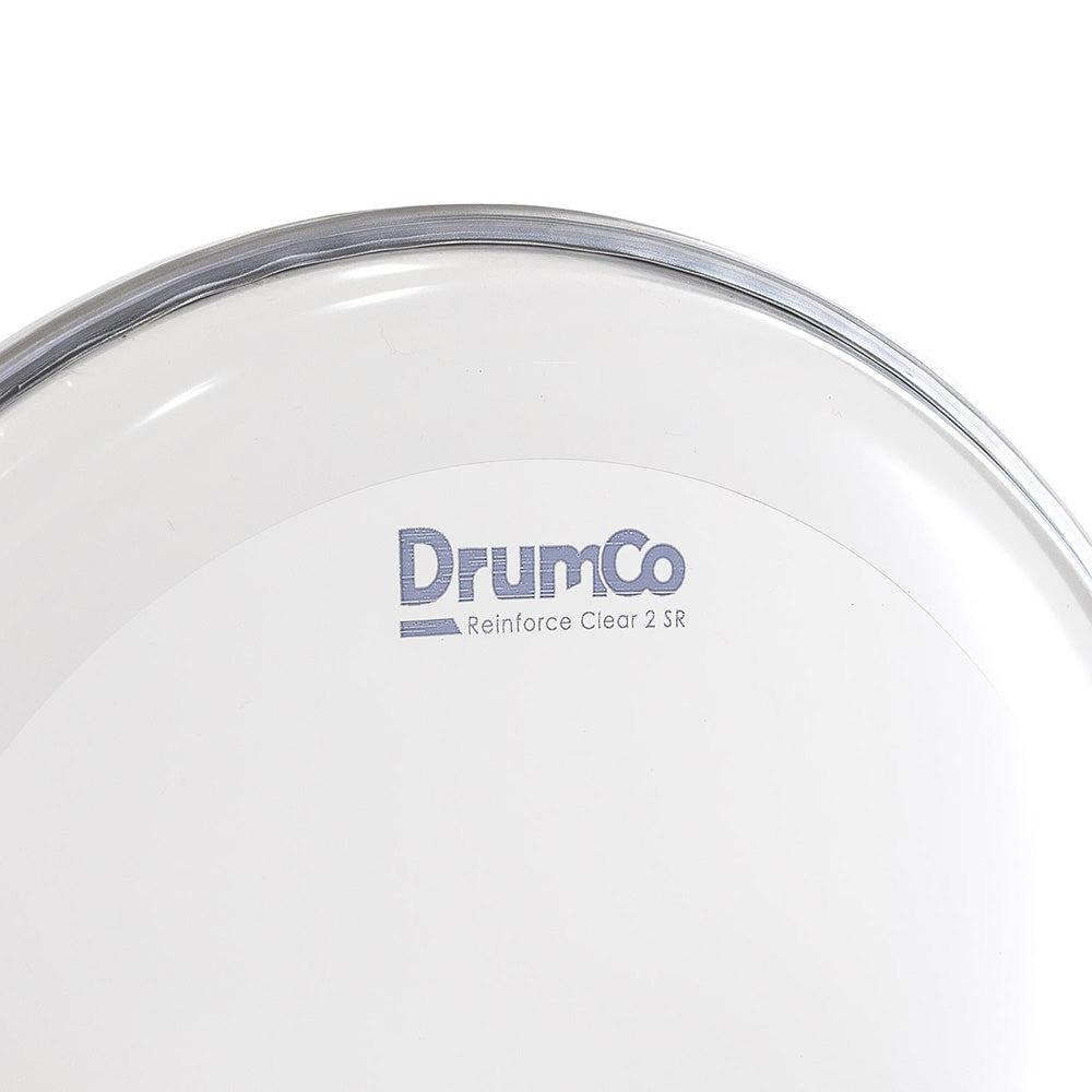DrumCo DR-10RCSRW-2P 2ply -10" Reinforce Clear 2 W-Sound Ring White Ring-accessories-Drumco-Hermes Music