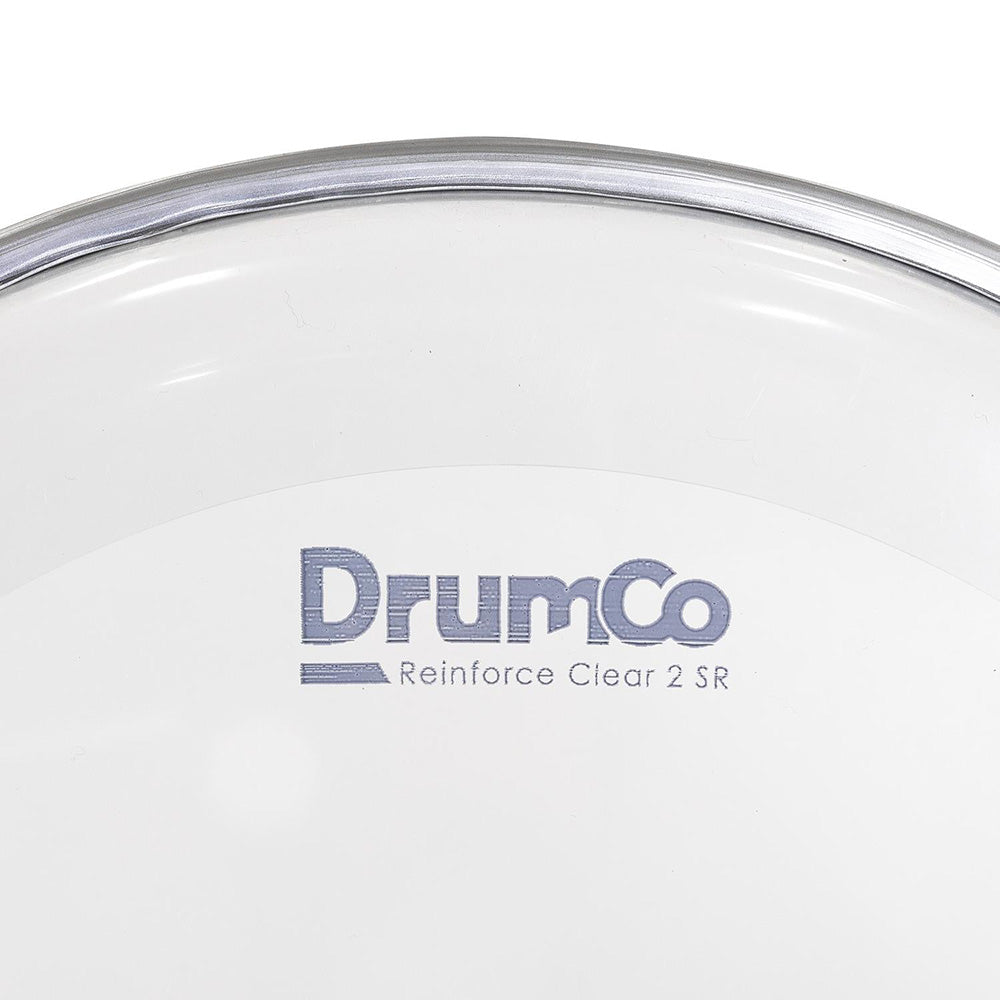 DrumCo DR-10RCSRW-2P 2ply -10" Reinforce Clear 2 W-Sound Ring White Ring-accessories-Drumco-Hermes Music