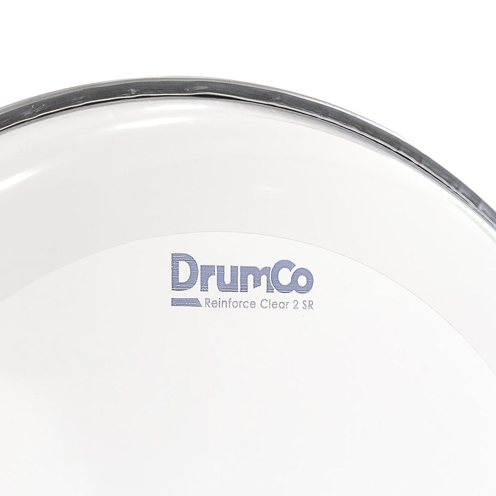 DrumCo DR-12RCSRW-2Ply 12" Reinforce Clear 2 W-Sound Ring White Ring-accessories-Drumco-Hermes Music
