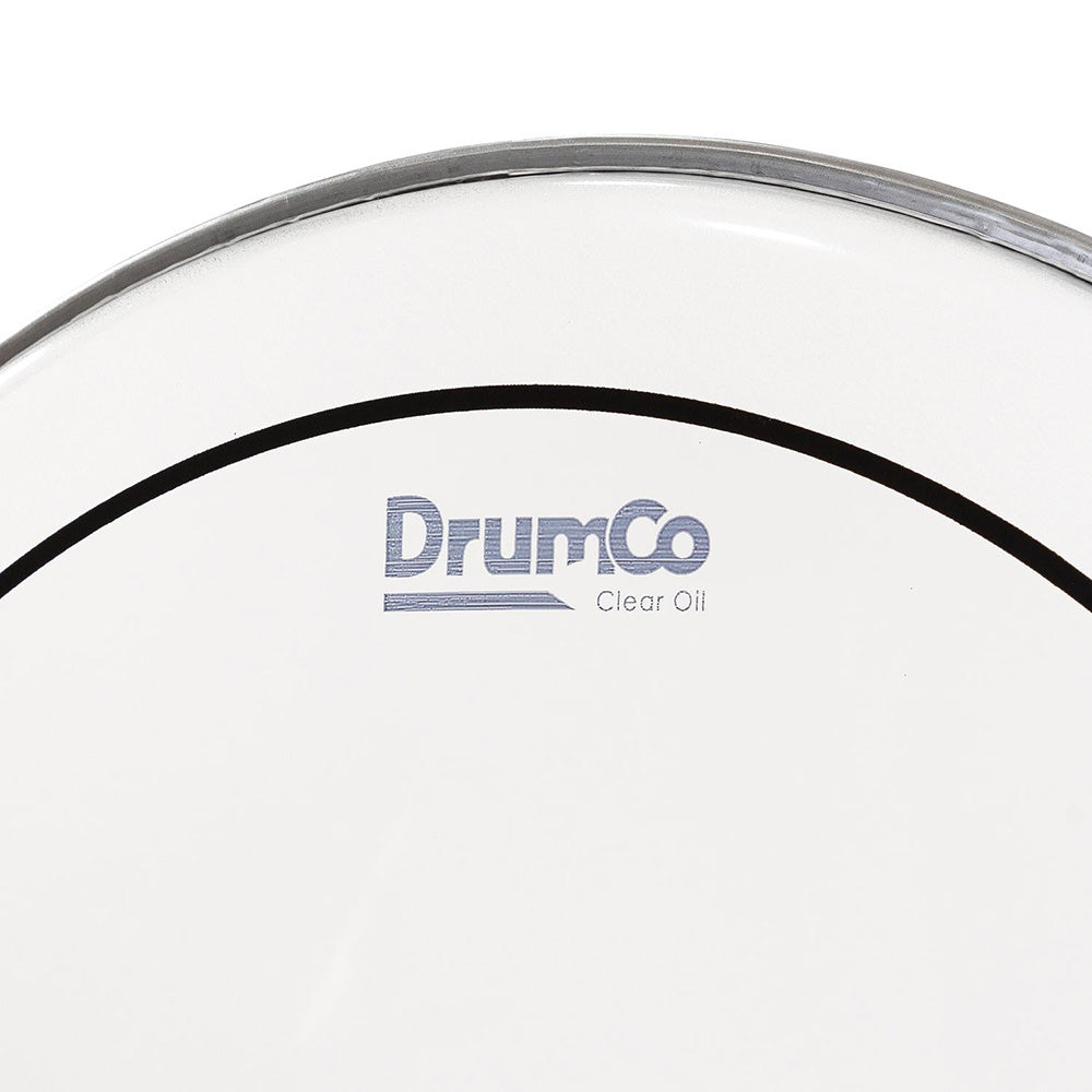 DrumCo DR-13CDPO 13" Clear Double Ply Oil DrumHeads-accessories-Drumco-Hermes Music