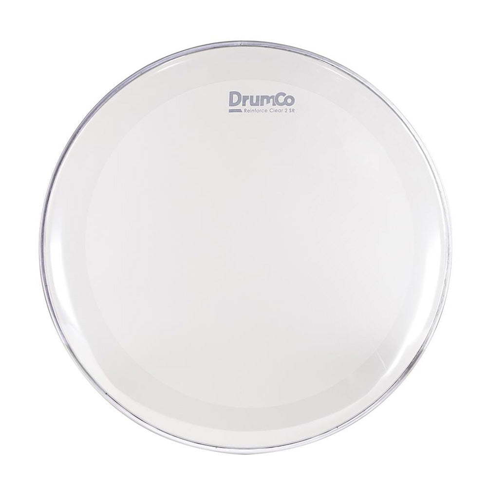 DrumCo DR-16RCSRW-2P 2Ply-16" Reinforce Clear 2-W Sound Eing White Ring-accessories-Drumco-Hermes Music