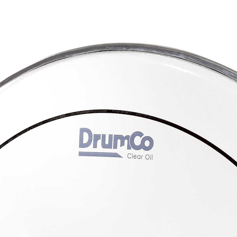 DrumCo DR-18CDPO 18" Clear Double Ply Oil Bass DrumHead-accessories-Drumco-Hermes Music