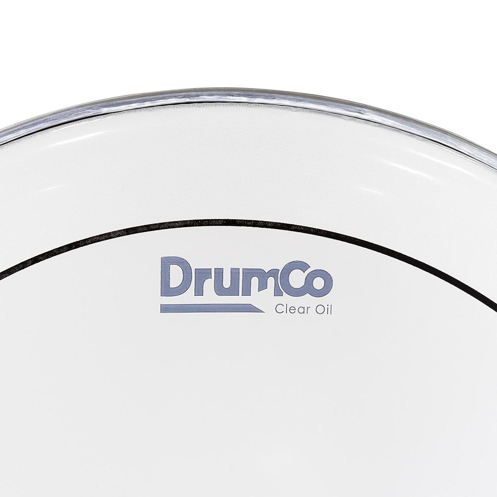 DrumCo DR-18CDPO 18" Clear Double Ply Oil Bass DrumHead-accessories-Drumco-Hermes Music