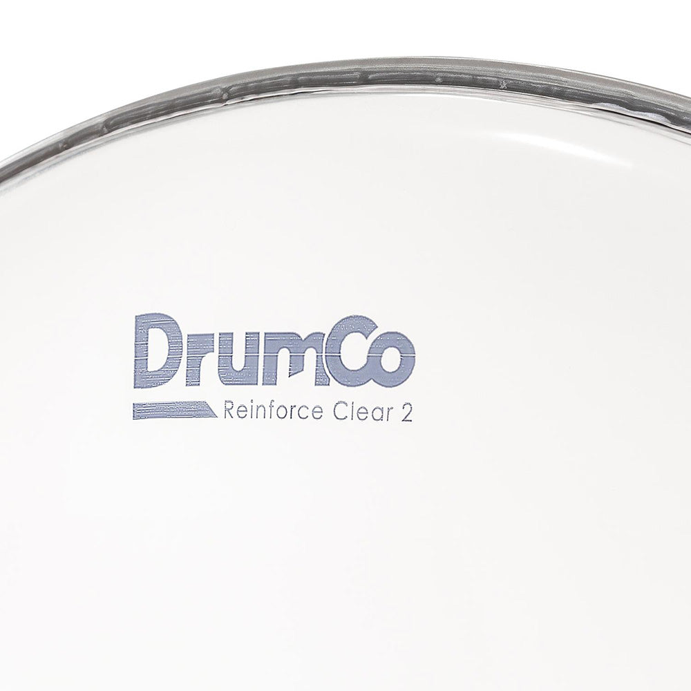 DrumCo DR-18RC2 12-8" Reinforce Clear DrumHead-accessories-Drumco-Hermes Music