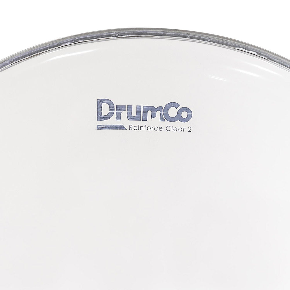 DrumCo DR-18RC2 12-8" Reinforce Clear DrumHead-accessories-Drumco-Hermes Music