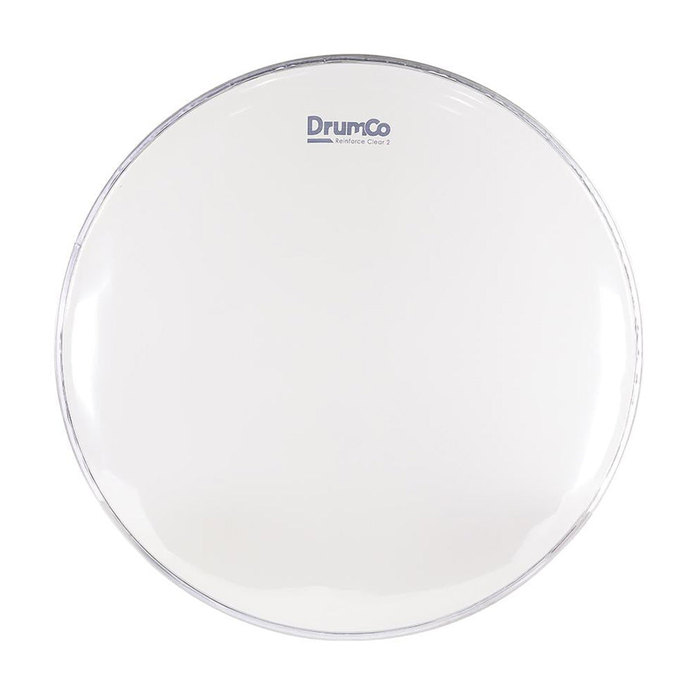 DrumCo DR-18RC2 12-8" Reinforce Clear DrumHead-accessories-Drumco-Hermes Music