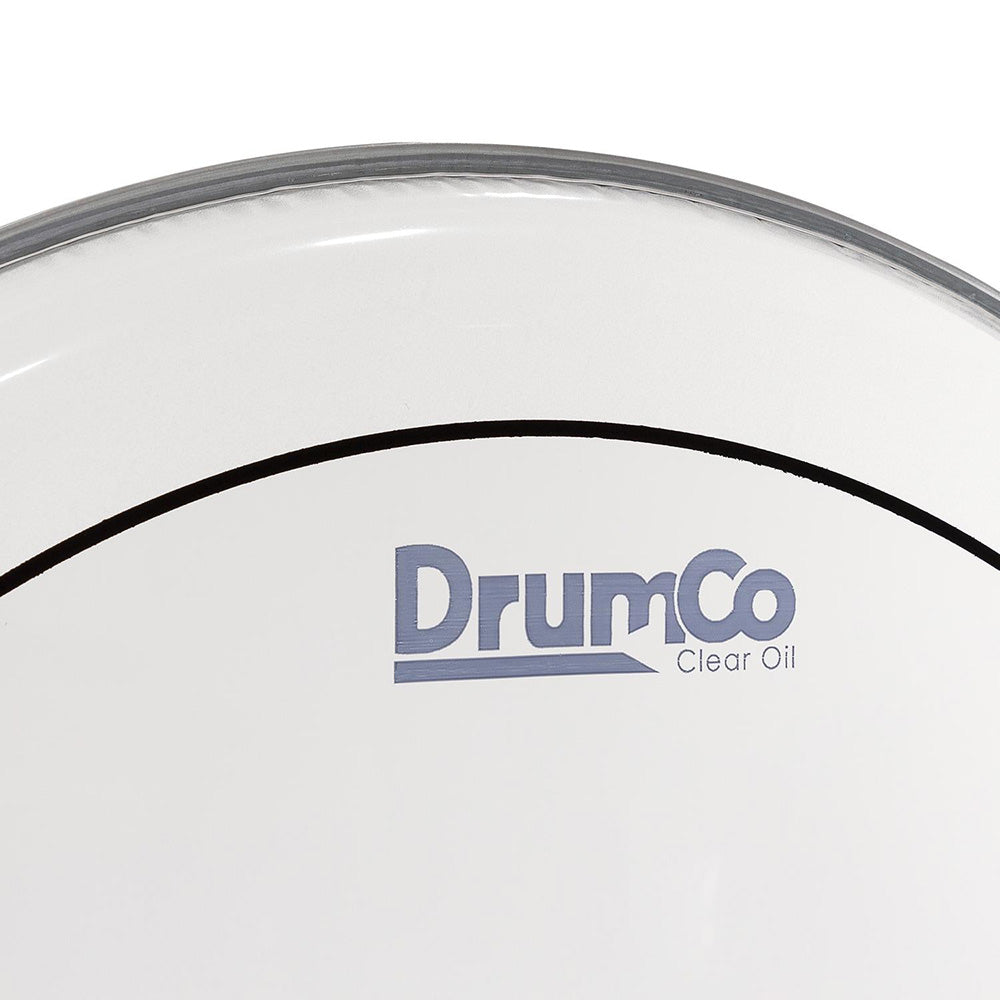 DrumCo DR-20CDPO 20" Clear Double Ply Oil DrumHead Bass Drum-accessories-Drumco-Hermes Music