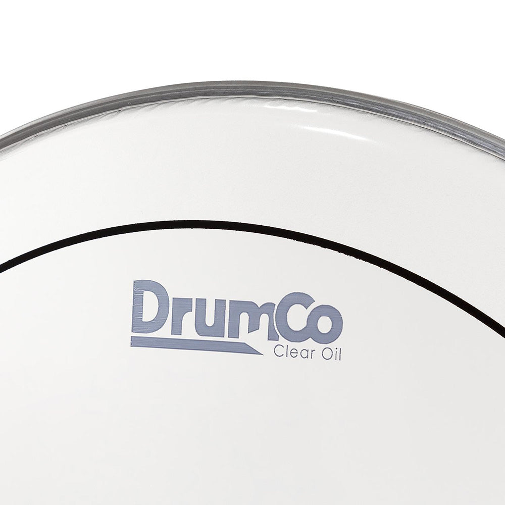 DrumCo DR-20CDPO 20" Clear Double Ply Oil DrumHead Bass Drum-accessories-Drumco-Hermes Music
