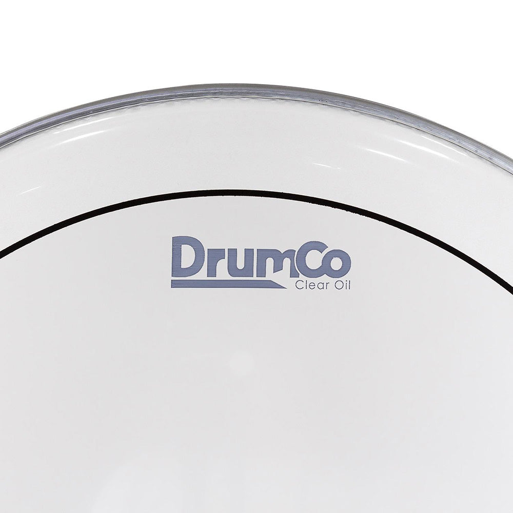 DrumCo DR-20CDPO 20" Clear Double Ply Oil DrumHead Bass Drum-accessories-Drumco-Hermes Music