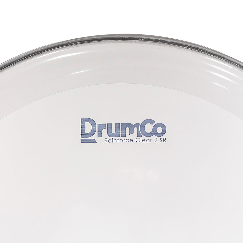 Drumco DR-20RCSRW-2P 20" 2Ply Reinforce Clear 2-W Sound White Ring-accessories-Drumco-Hermes Music