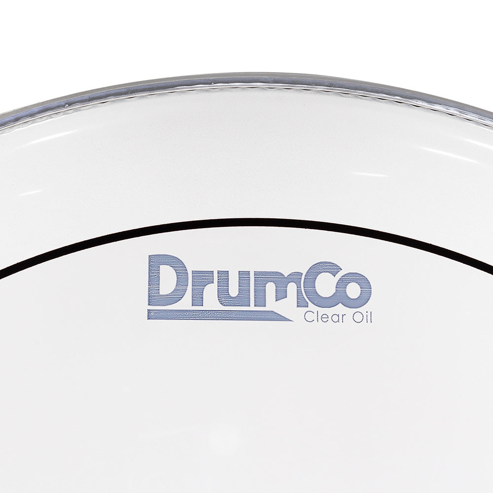 Drumco DR-22CDPO 22" Clear Double Ply Oil Heads-accessories-Drumco-Hermes Music