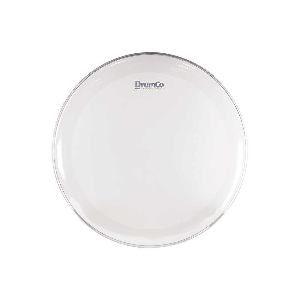 Drumco DR-22RCSRW-2P 22" Reinforce Clear 2-W Sound White Ring-accessories-Drumco-Hermes Music