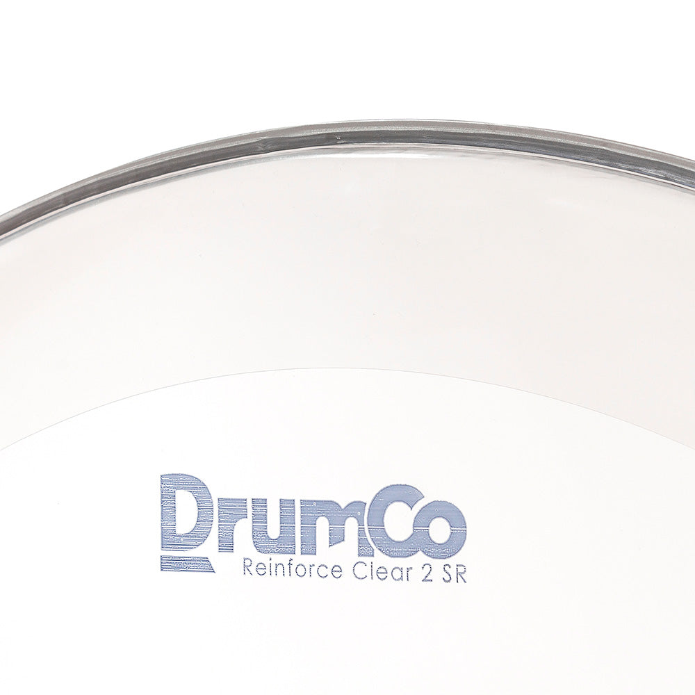 Drumco DR-22RCSRW-2P 22" Reinforce Clear 2-W Sound White Ring-accessories-Drumco-Hermes Music