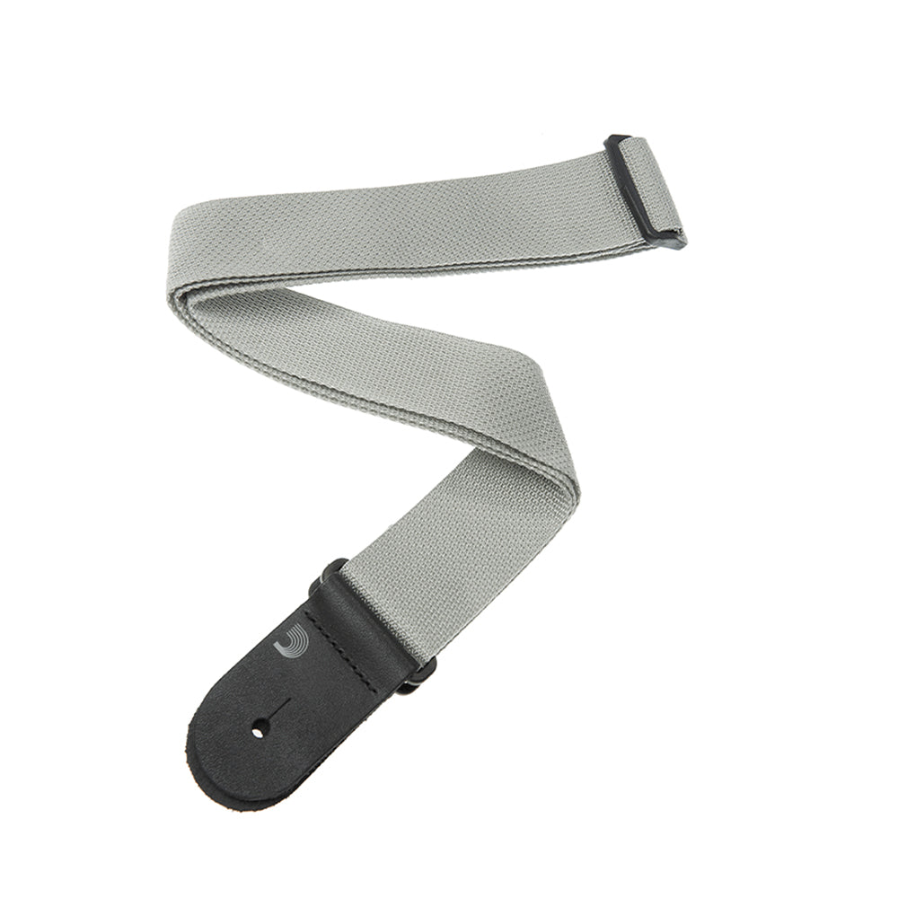 D'addario Guitar Strap Silver-accessories-Daddario- Hermes Music