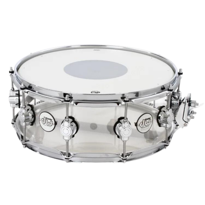 Drum Works Mali bubanj 6x14 prozirni akrilDrum Works Mali bubanj 6x14 prozirni akril  