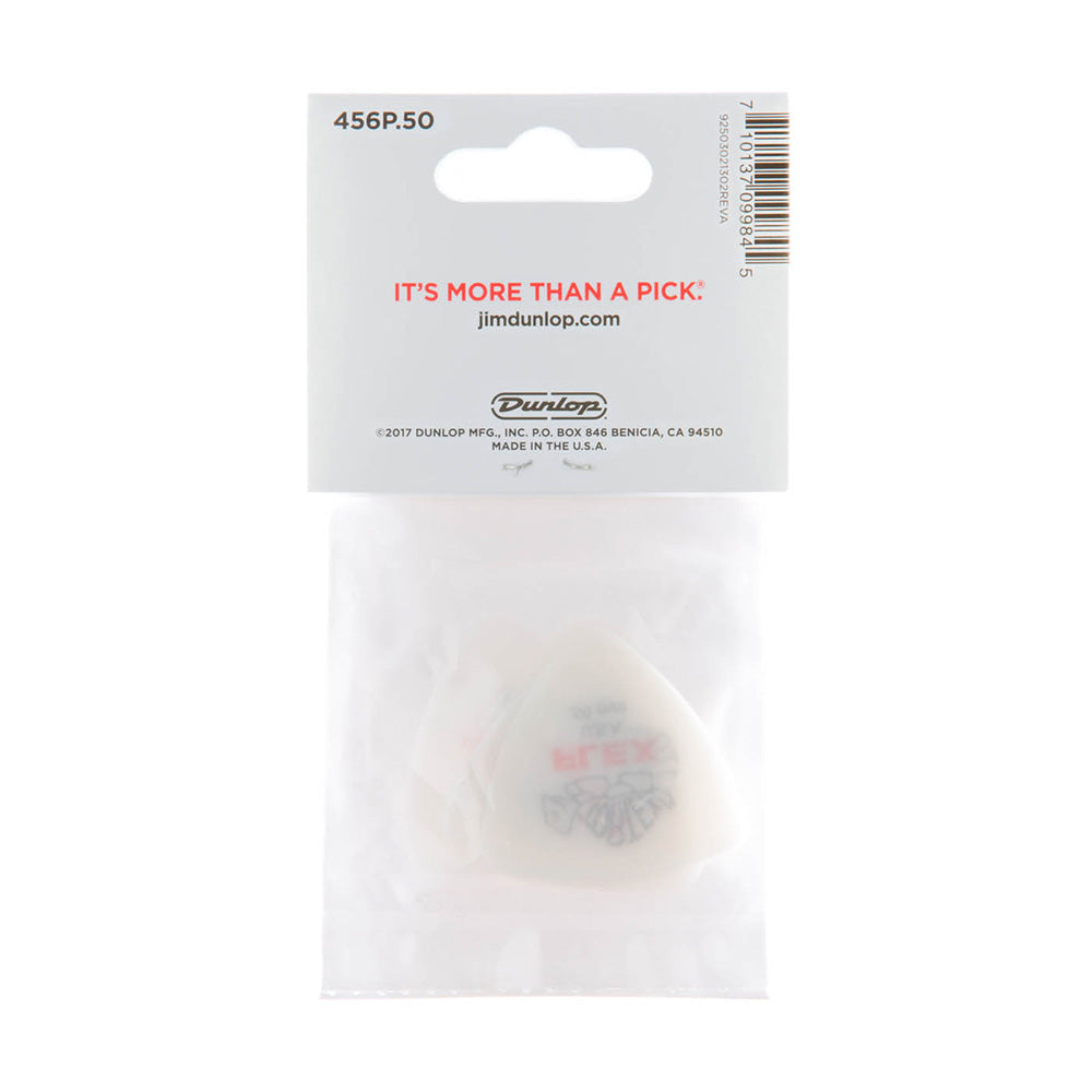 Dunlop 456P50 TORTEX® FLEX™ Triangle Pick .50MM