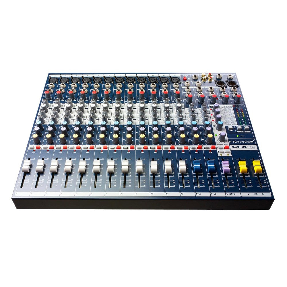 Soundcraft EFX 12-Channel Mixer with Built-In Lexicon Effects-Soundcraft-Hermes Music