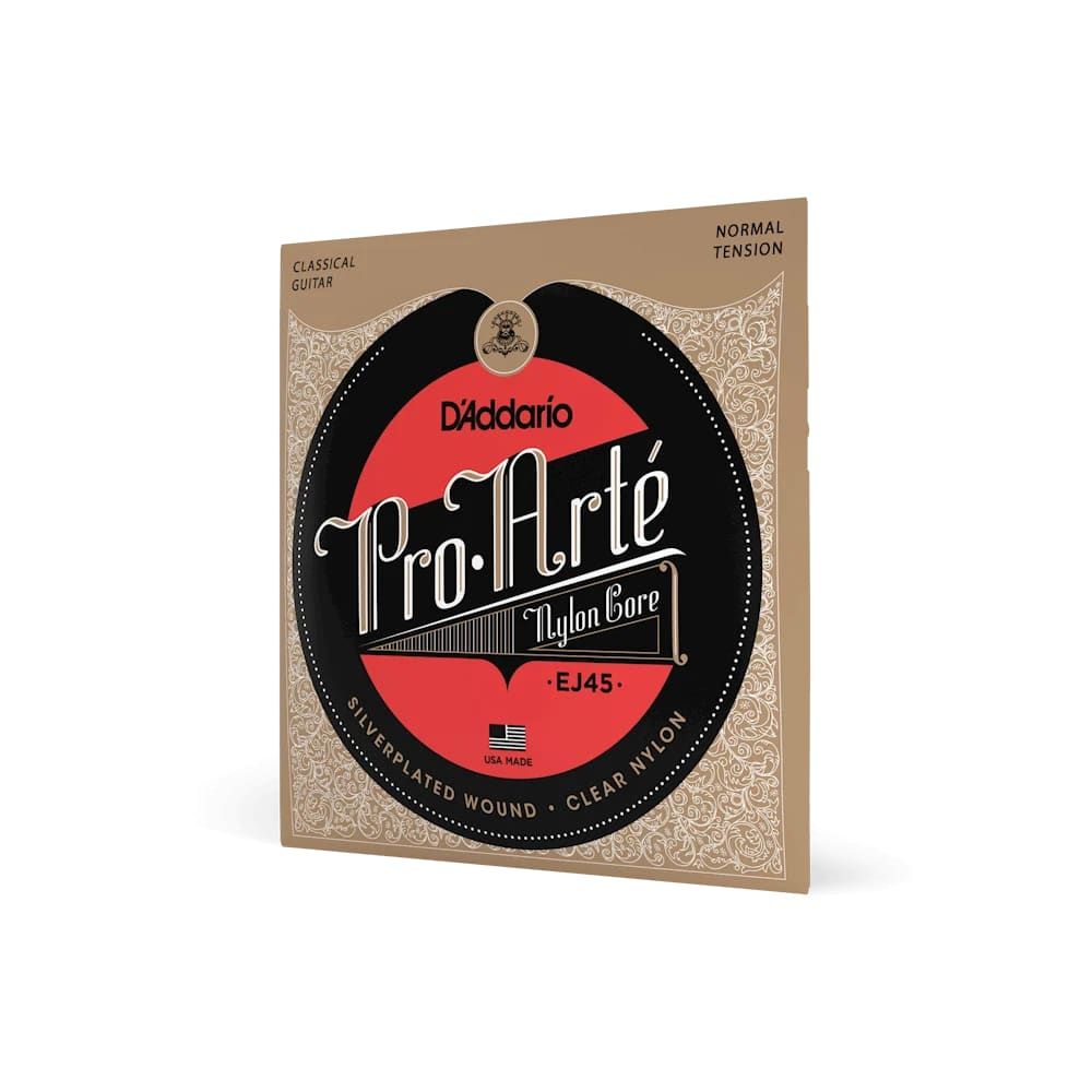 D'Addario EJ45 Nylon Classical Guitar Strings-guitar strings-accessories-hermes music 