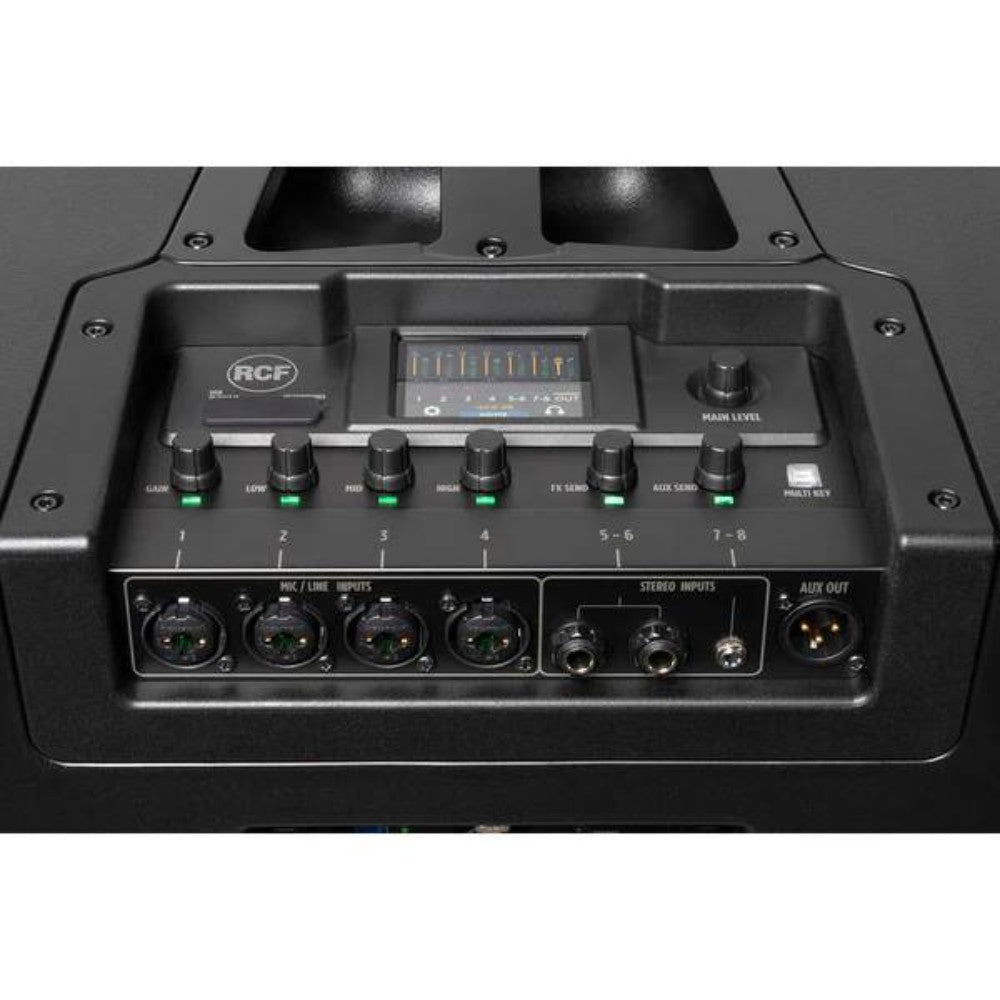 RCF EVOX-JMIX-9 (Sub Only) Active 2100w 12" Three-way Column Array with 8 Channel Mixer Hermes Music