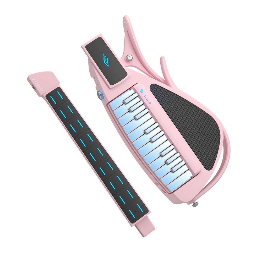 Enya Music Cyber-G Keyboard Guitar in Pink