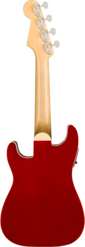 Fender Fullerton Strat Ukulele in Candy Apple Red