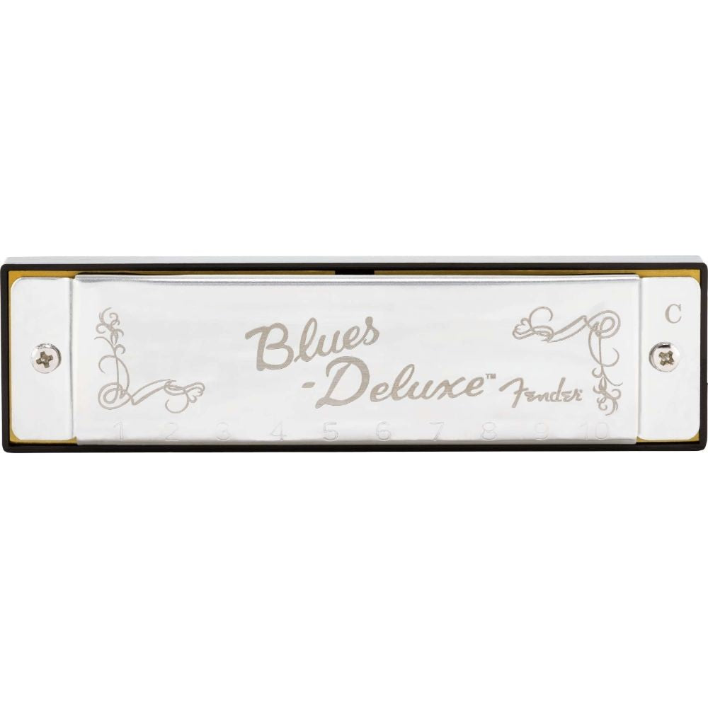 Fender Blues Deluxe Harmonica in Key of C-harmonica-Fender-Hermes Music