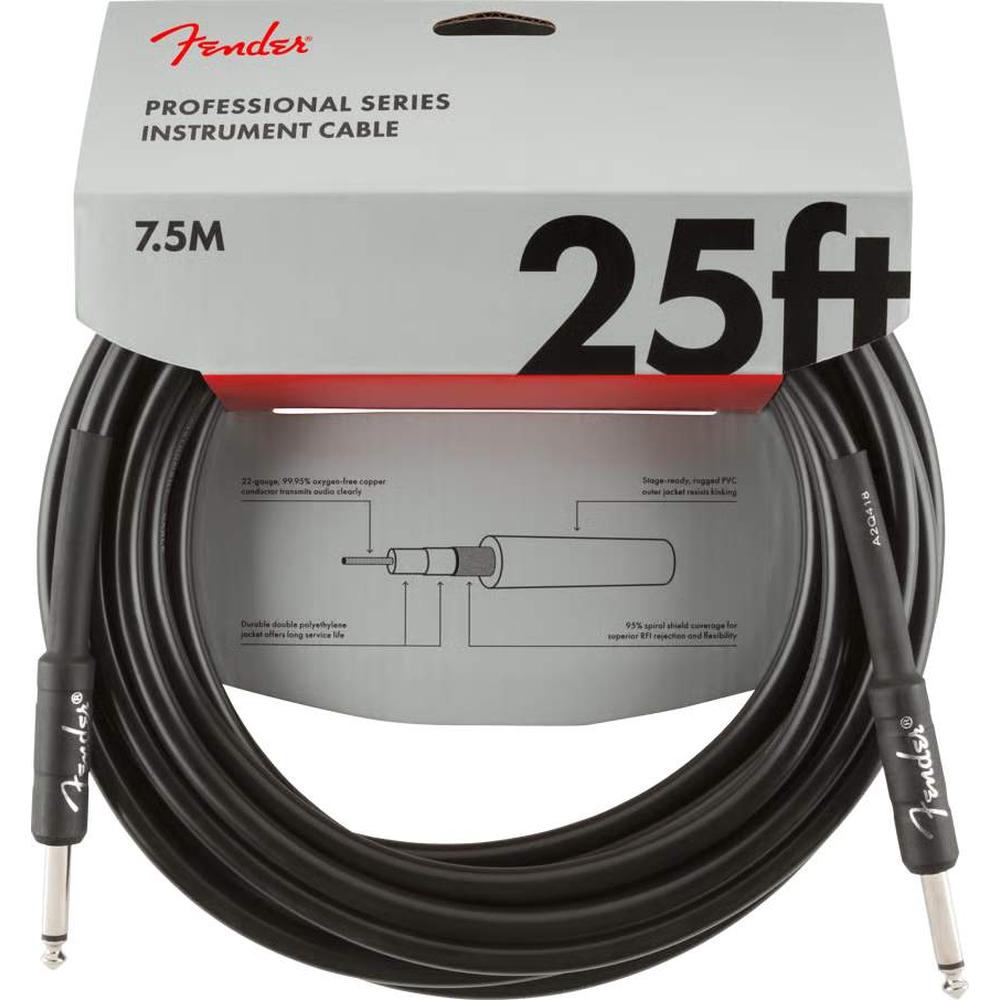 Fender 25ft Professional Series Instrument Cables