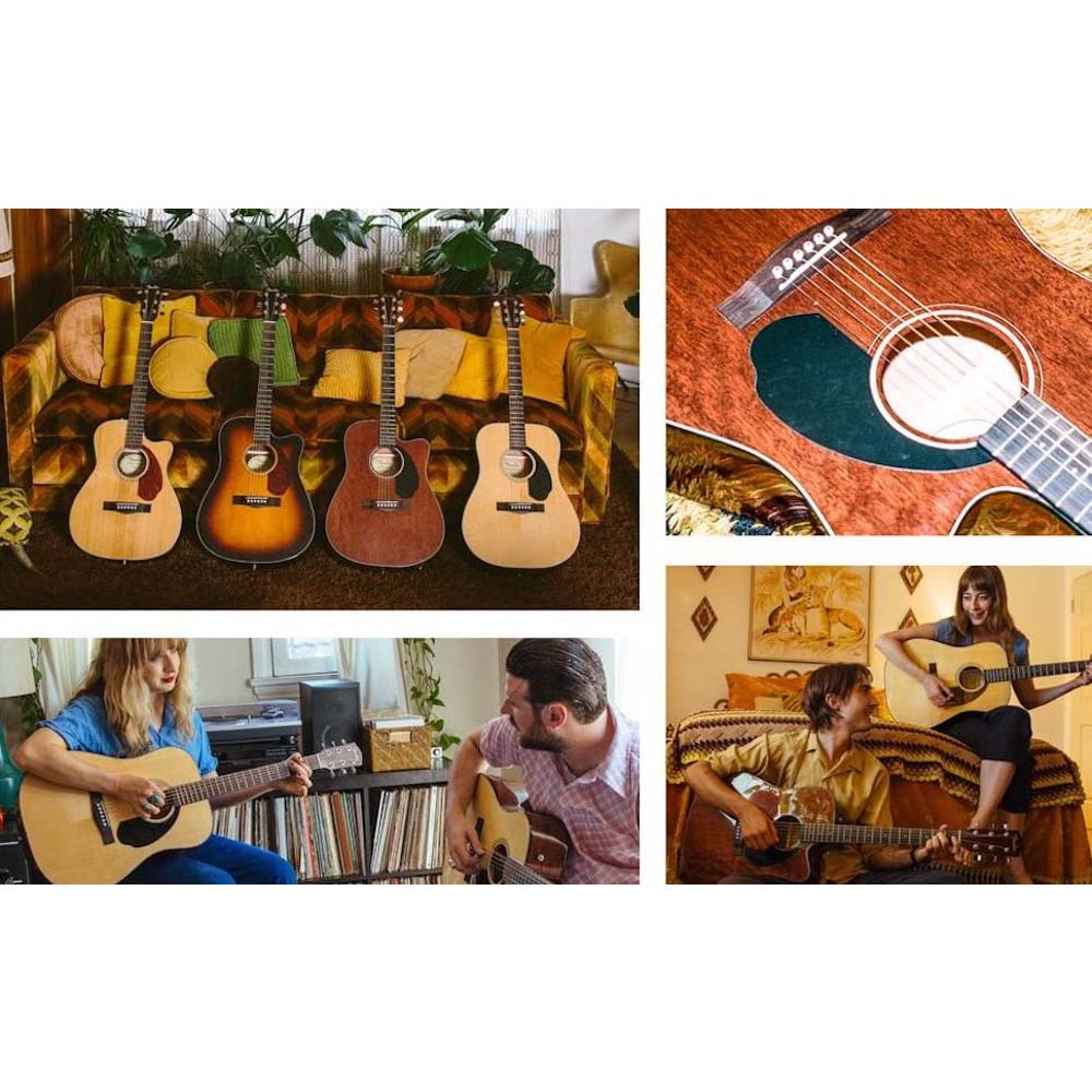 Fender CB-60SCE Concert Acoustic-Electric Bass Guitar-bass-Fender- Hermes Music