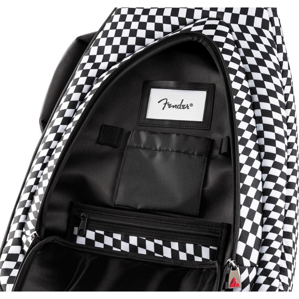 Fender FE620 Electric Guitar Gig Bag, Wavy Checkerboard