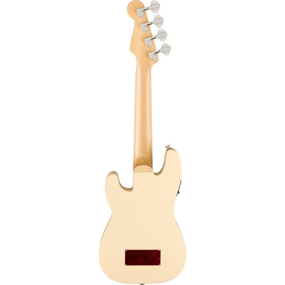Fender Fullerton Precision Bass Uke in Olympic White
