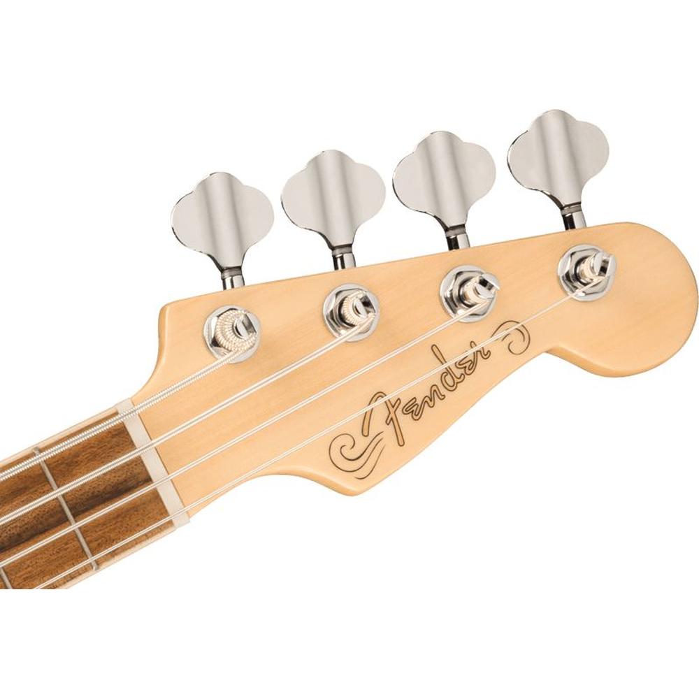 Fender Fullerton Precision Bass Uke in Olympic White